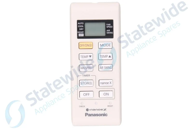 Panasonic Aircon Remote Control-(Cooling Only) Cs - RE9, Cs - RE12