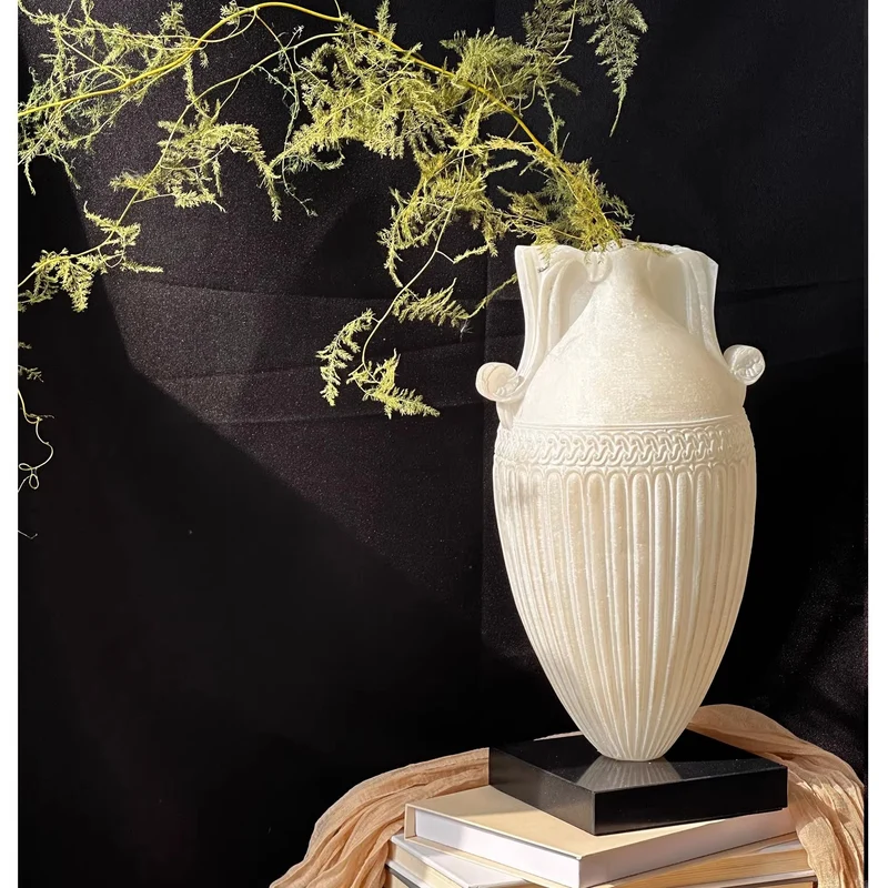Elegante dekorative Skulptur Vase