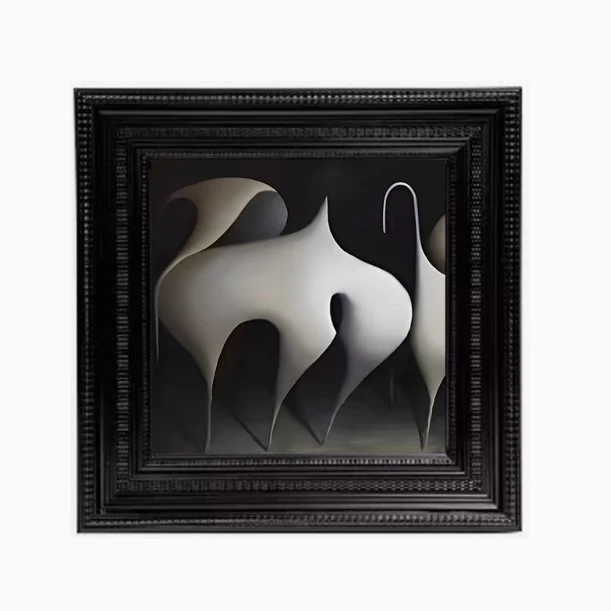 Eleganter dekorativer Kunstrahmen