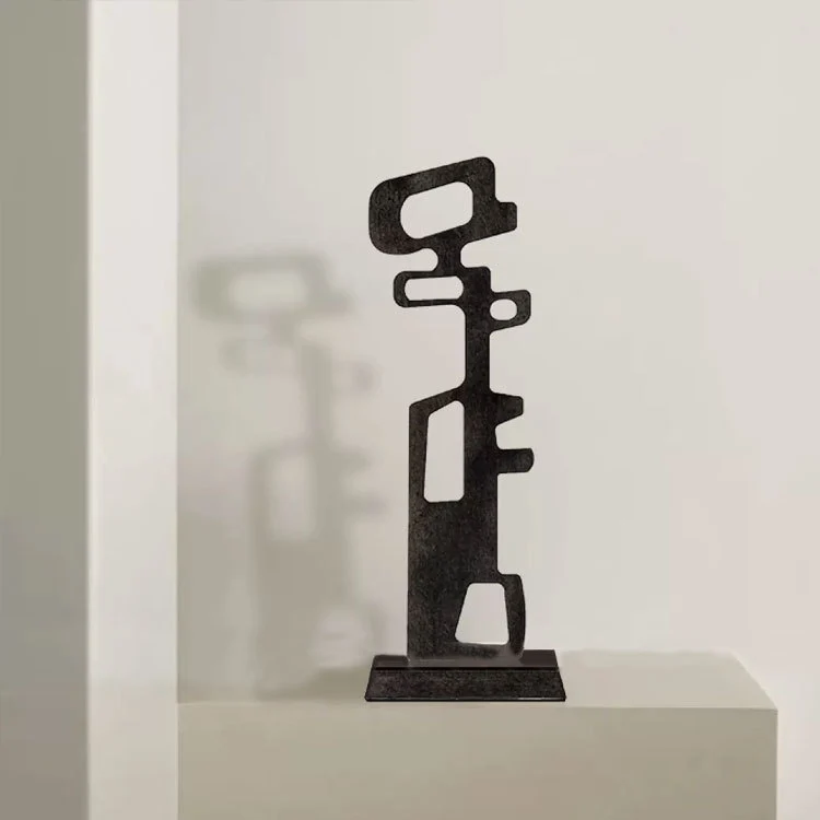 Abstrakte Metallkunst Skulptur