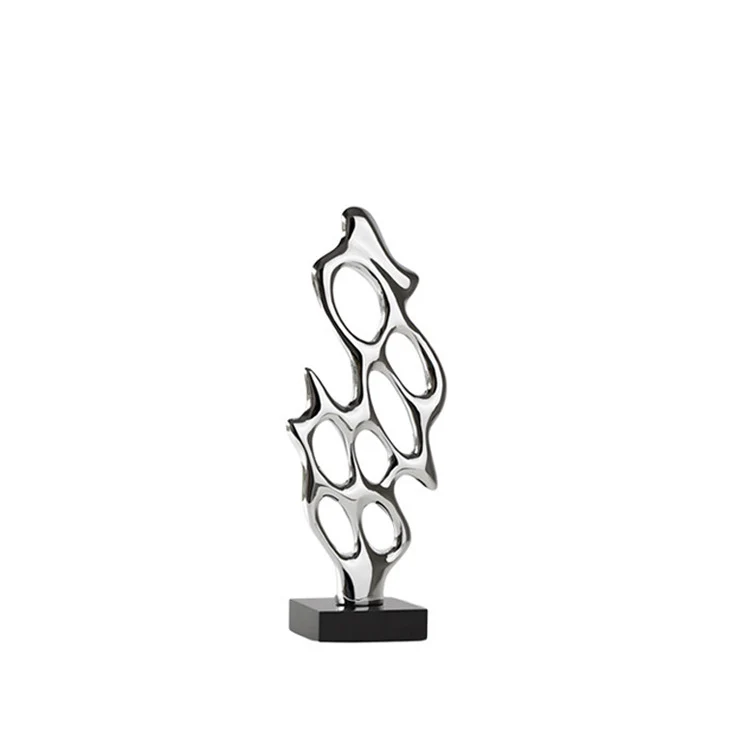 Elegante abstrakte dekorative Skulptur