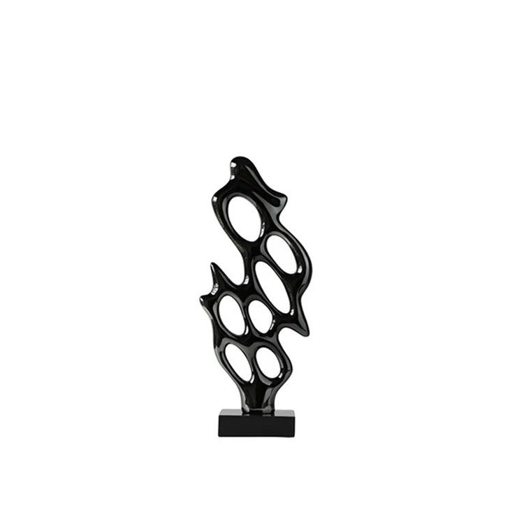 Elegante abstrakte dekorative Skulptur