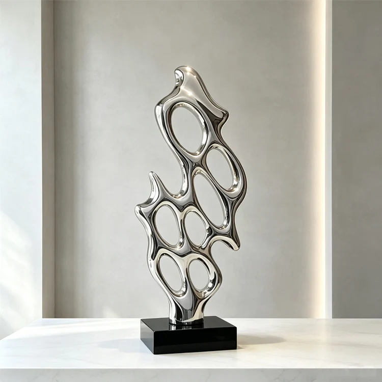 Elegante abstrakte dekorative Skulptur