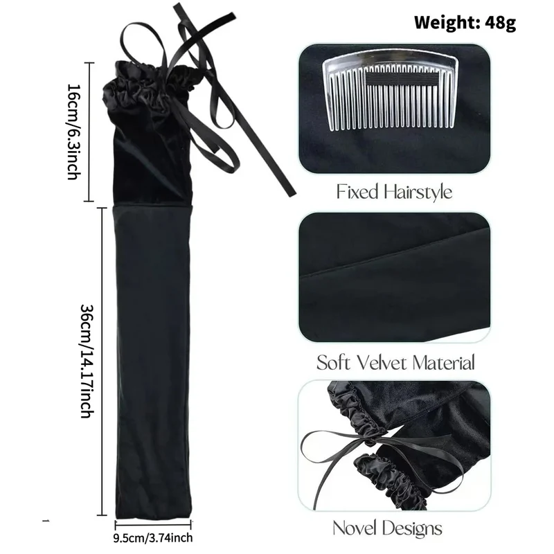 Hitzefreies Locken Stirnband Set