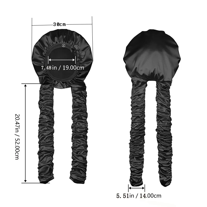 Satin Hair Haube