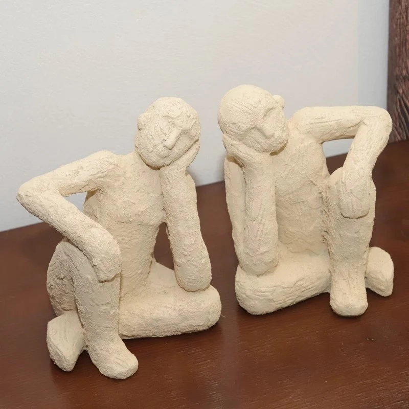 Elegantes Künstlerisches Buchstützen-Set