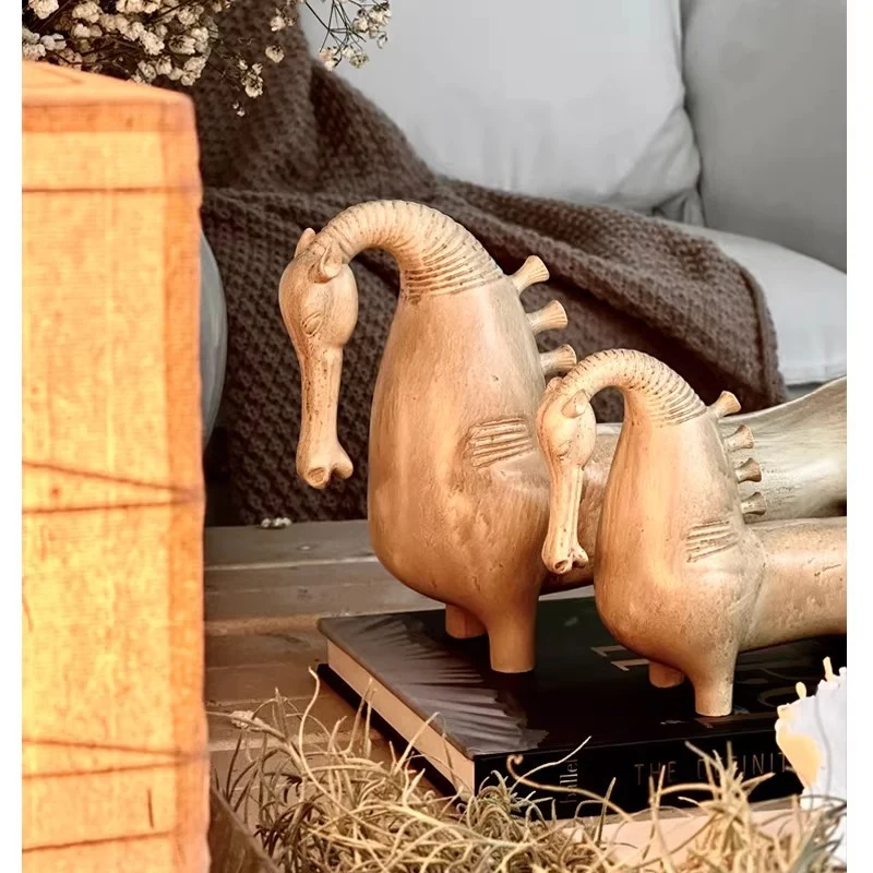 Künstlerische Tierfigur Dekor