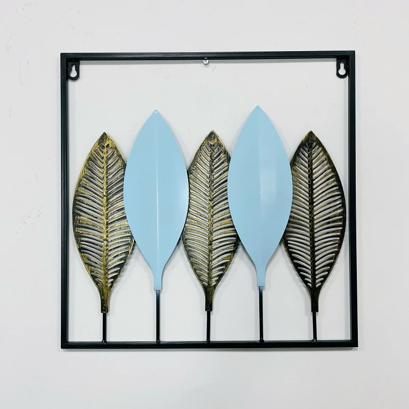 Dekorative Ginkgo Blatt Wandkunstskulptur Karnz 1789208480