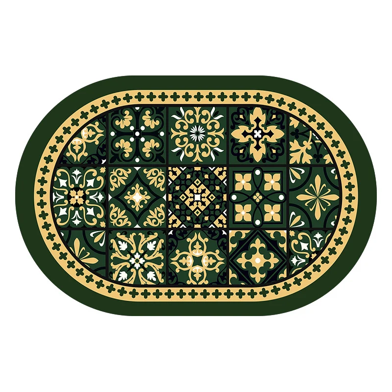 Dekorativer Mosaikmuster-Badevorleger