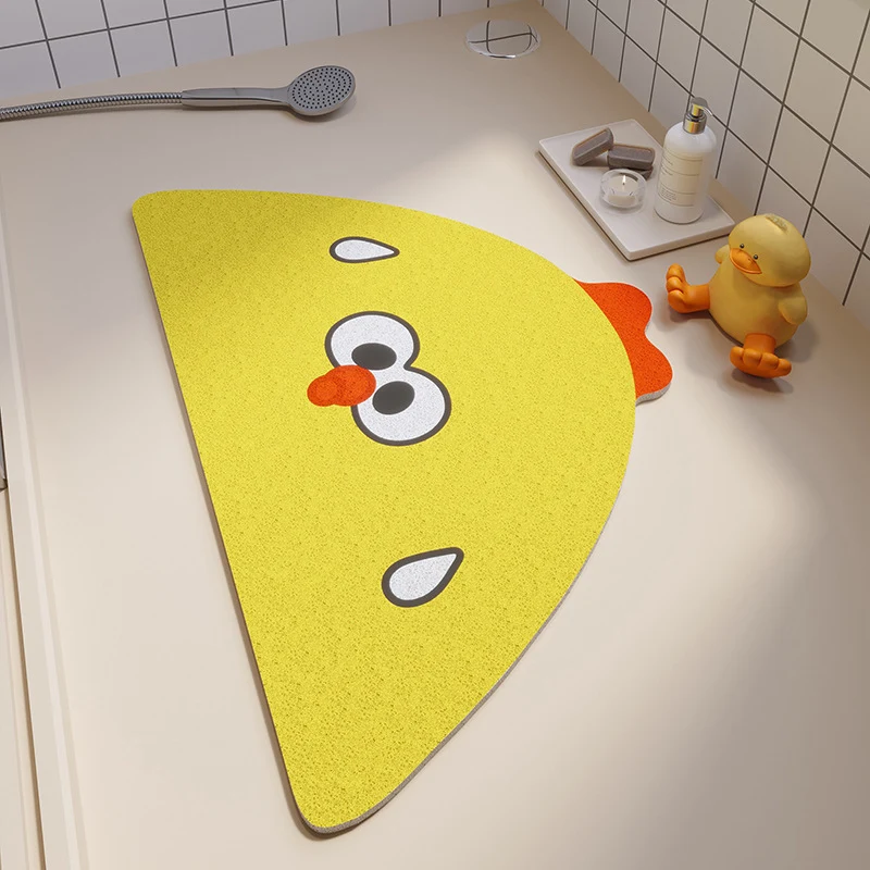 Niedliche Frosch-Themen Badematte