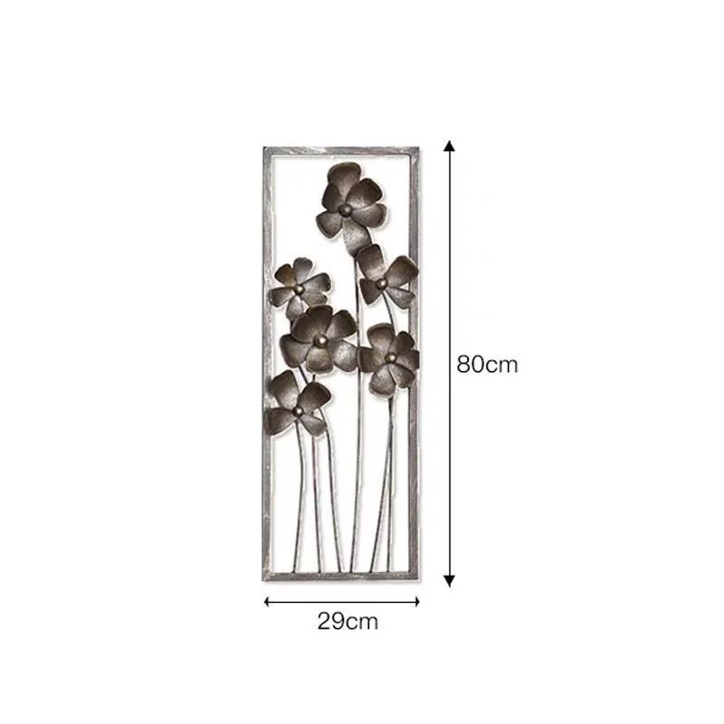 Künstlerische Metallwandtafel Karnz