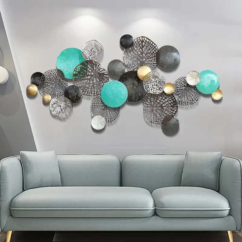 3D Geometrische Metall Wandkunst Skulptur Karnz