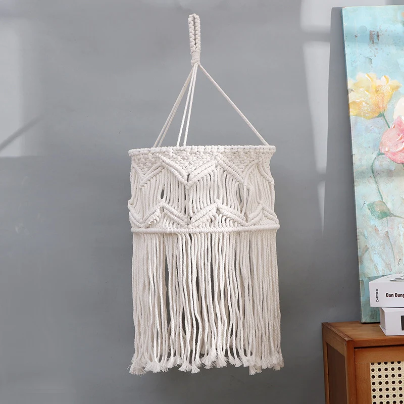 Macrame Wand Pflanzenhalter Karnz