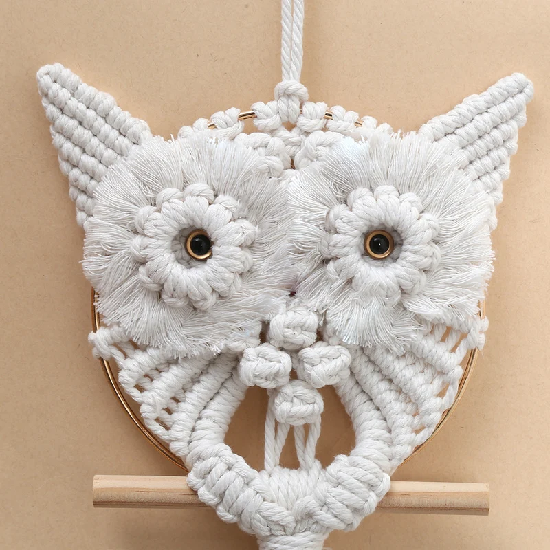 Macrame Wandbehang Karnz