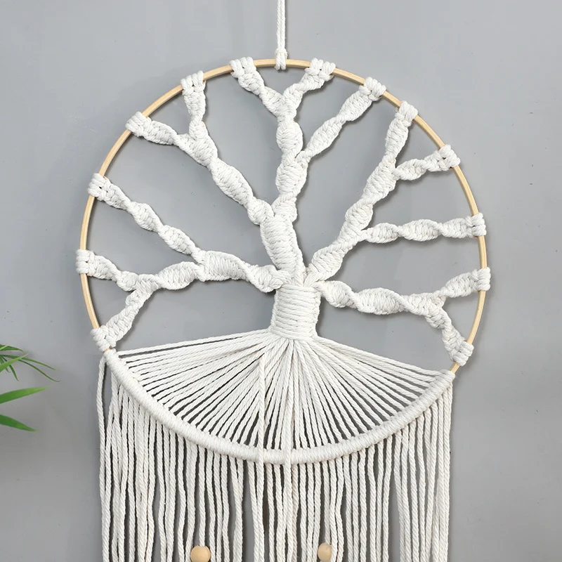 Macrame Wandbehang Karnz