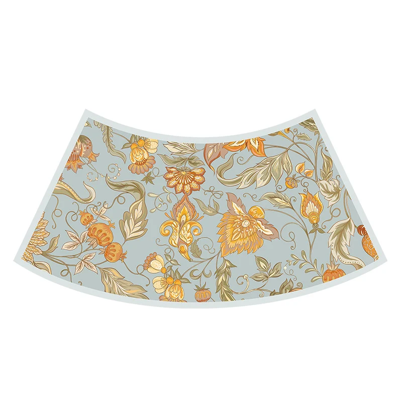 Künstlerische Floral Duschmatte