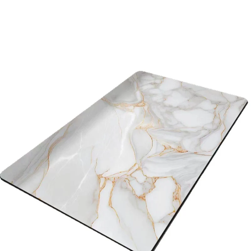 Luxuriöse Marmor Druck Badematte