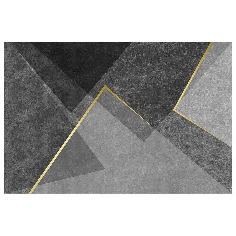 Moderne geometrische Badezimmermatte