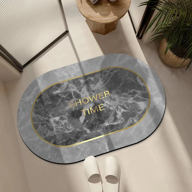 Luxuriöse Marmor Design Badematte