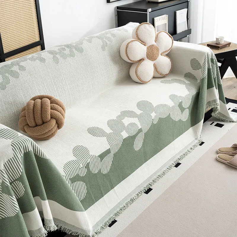 Elegante Texturierte Wurfteppichdecke