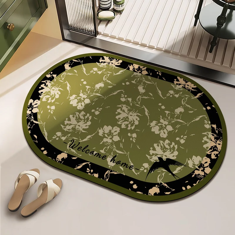 Elegante Badezimmermatte