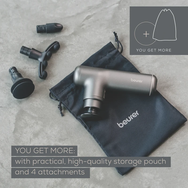 Beurer Sensitive Deep Tissue Massage Gun LUXE Edition