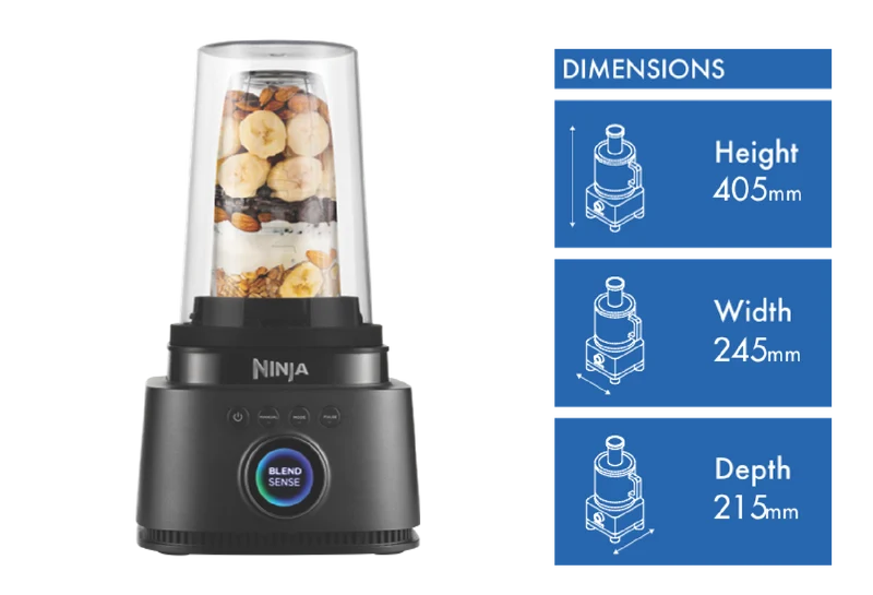 Ninja Stealth IQ Duo Power Blender Pro + Single Serve
