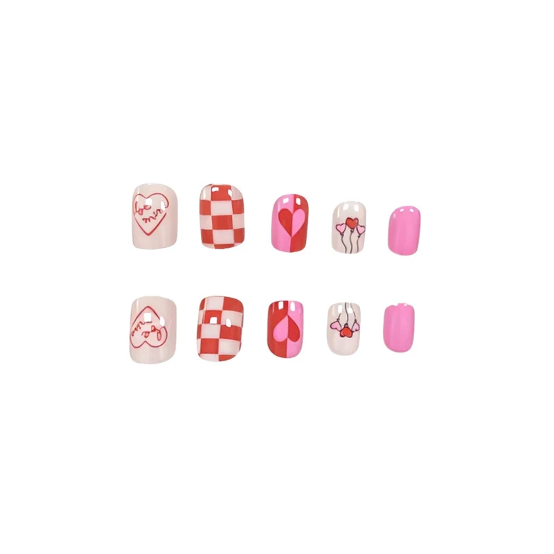 Kreatives Valentinstag Nageldesign Karnz