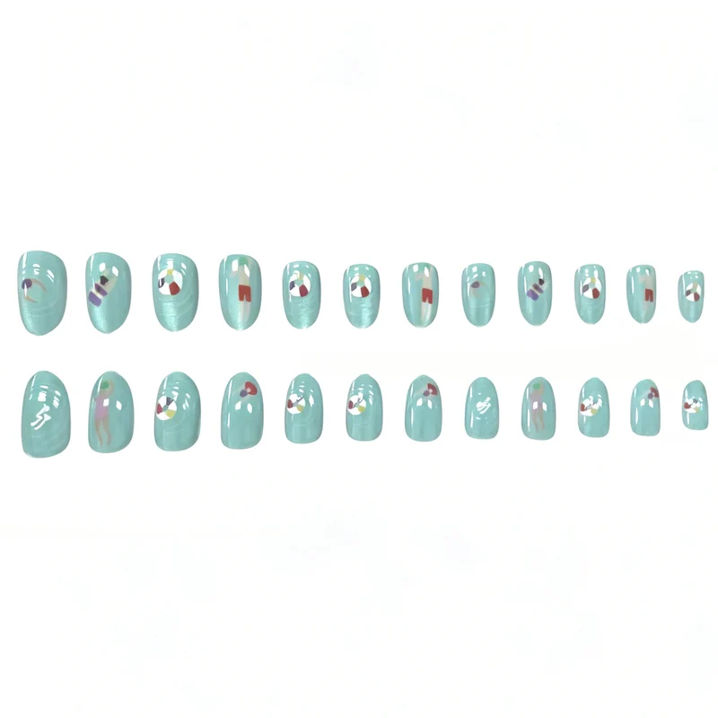 Kreative Sommer-Nagelkunst-Verstärkungen Karnz