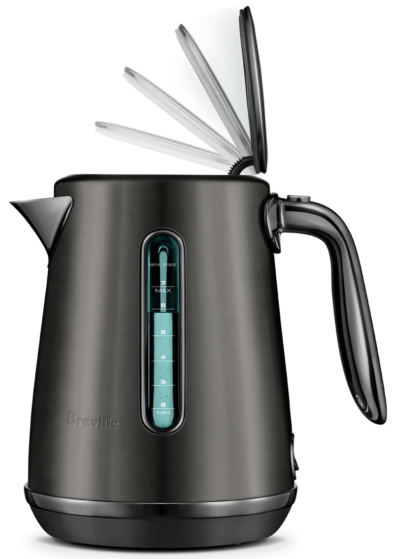 Breville The Soft Top Luxe Kettle Noir