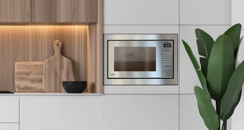 Panasonic 32L 1100W Inverter Microwave - Stainless Steel