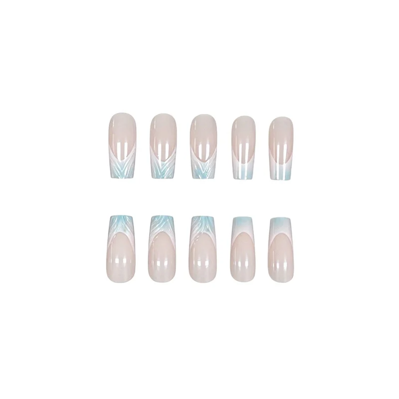 Künstlerische von Wasser inspirierte Nagelverbesserungen Karnz