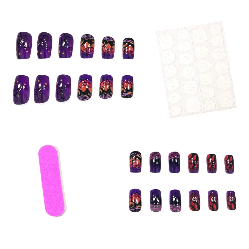 Künstlerische Saisonale Nagelkunst Karnz