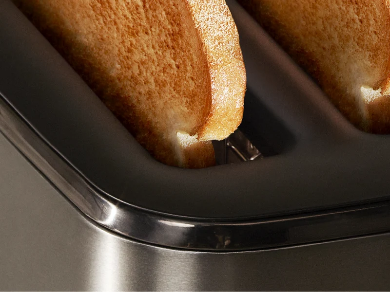 Breville The Eye Q 870 Auto 4 Slice Sea Salt Toaster