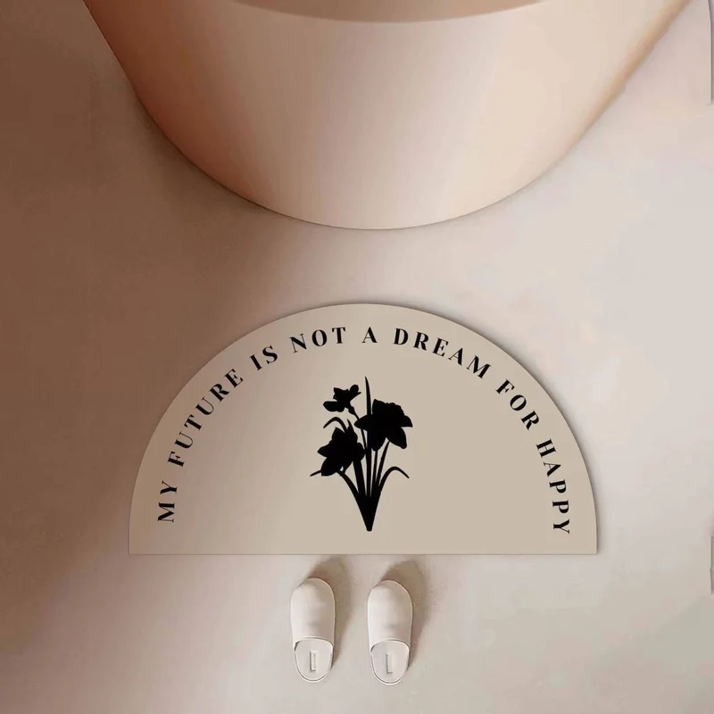 Motivationsspruch Badezimmermatte