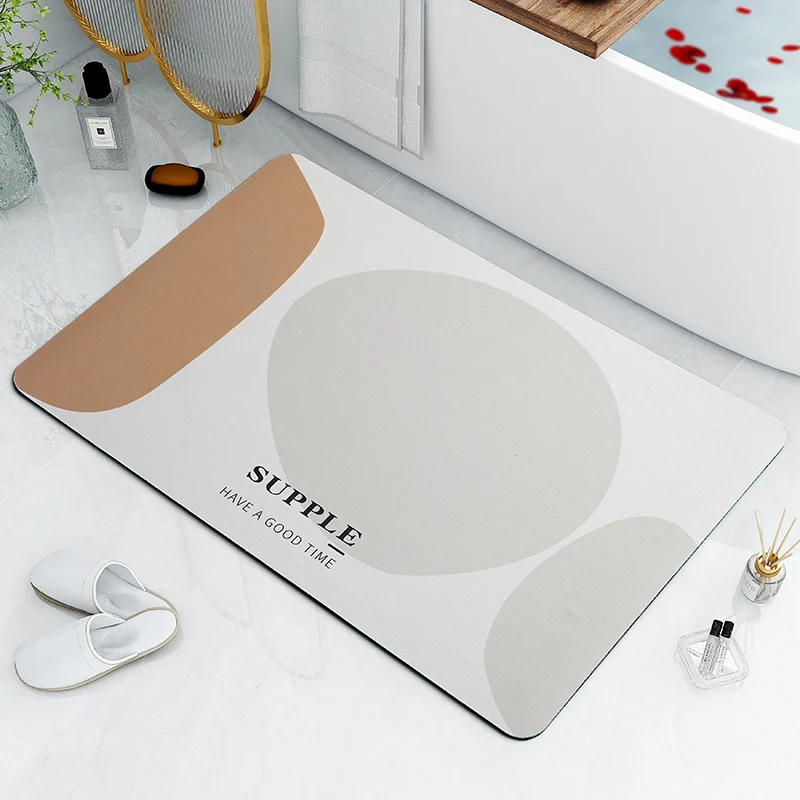 Inspirierendes Zitat Badematte