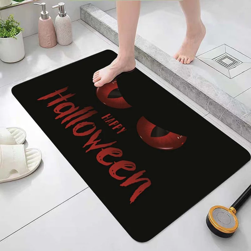 Halloween-Themen-Dekor-Badvorleger