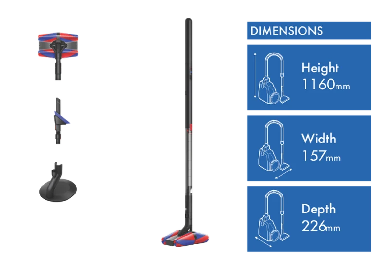 Dyson PencilVac Fluffycones Cordless Vacuum
