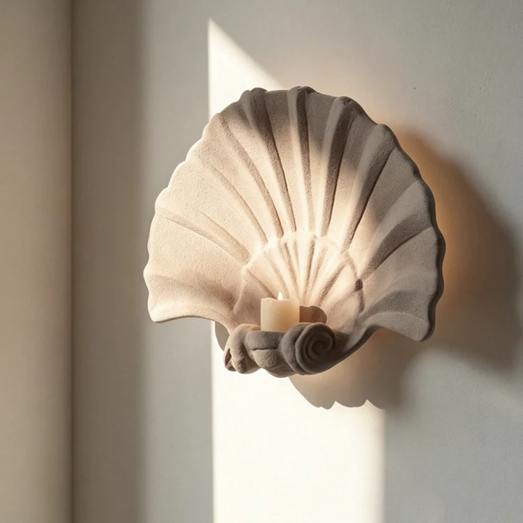 Dekoratives muschelförmiges Mittelstück