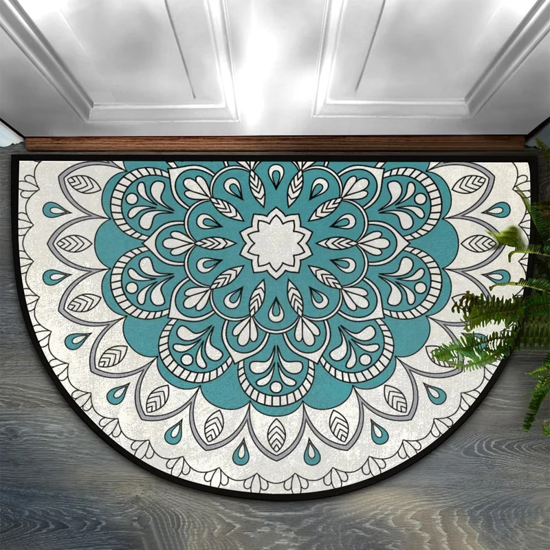 Dekorative Mandala-Muster Eingangsmatte