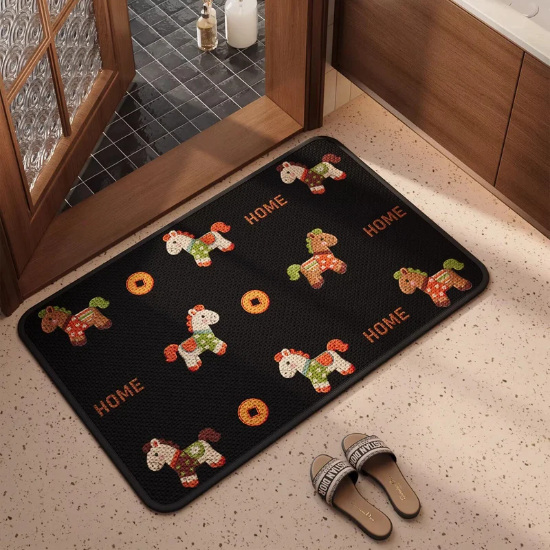 Willkommensmatte mit süßem Hundedesign