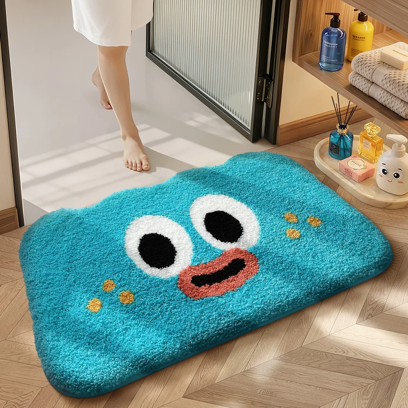 Plüsch Cartoon Charakter Badewmatte
