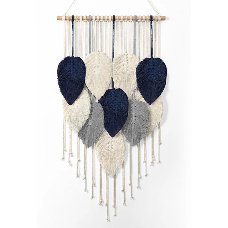 Heimdekor Macramé Wandbehang Karnz