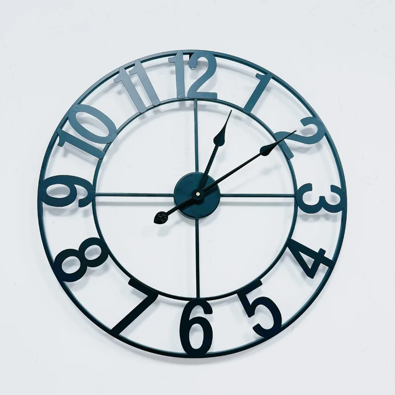 Moderner Minimalistischer Wanduhrdesign Karnz