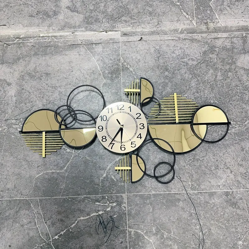 Moderne Geometrische Wanduhr Karnz
