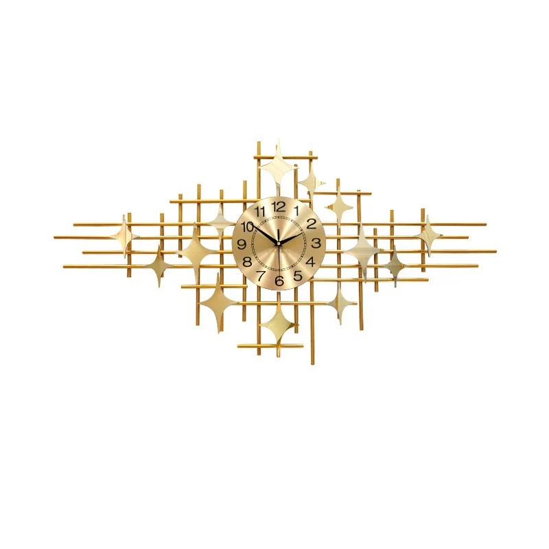 Moderne geometrische Wanduhr Kunst Karnz