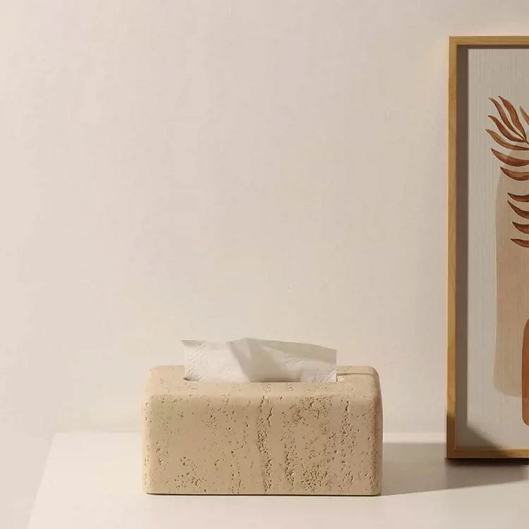 Minimalistischer Desktop-Taschentuchboxhalter