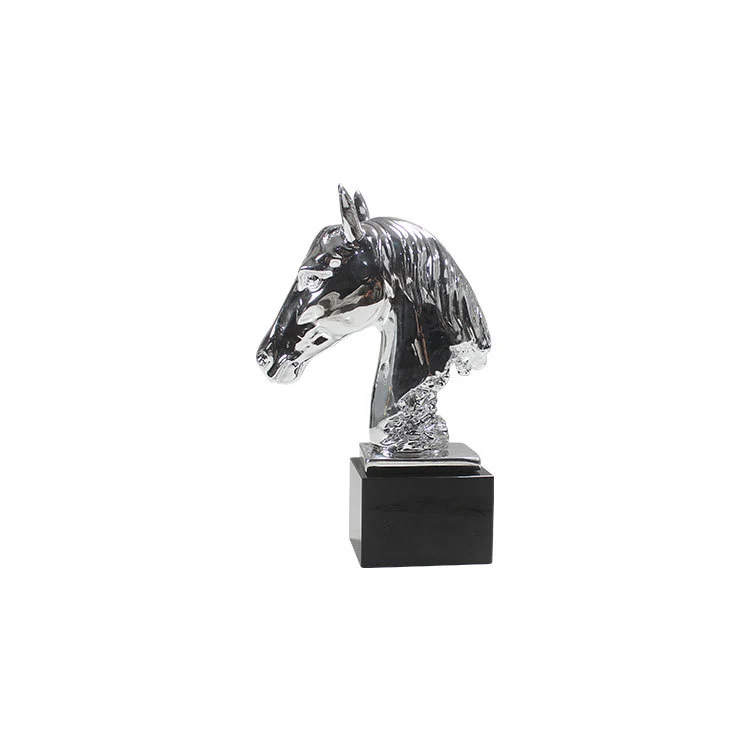 Majestic Horse Head Dekorative Skulptur