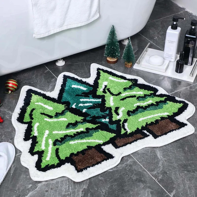 Verspielt Gnom Design Badematte