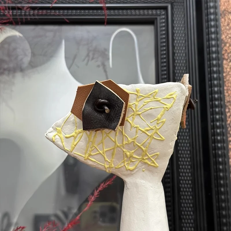 Dekorative katzeninspiriertes Kunstwerk
